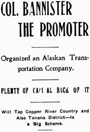 The Alaska, Copper River & Yukon railway company, 1902